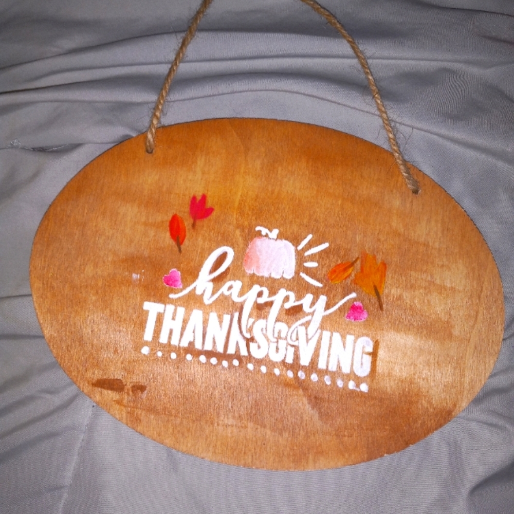 Happy Thanksgiving sign